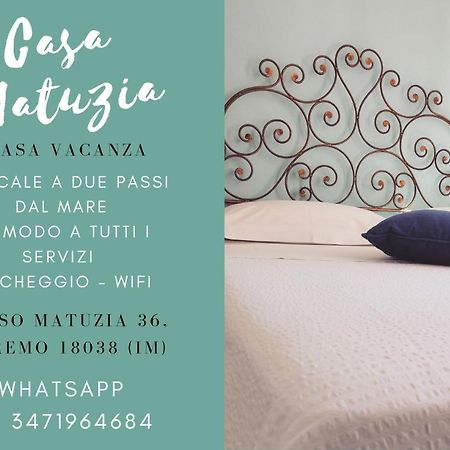 Casa Matuzia Daire Sanremo Dış mekan fotoğraf