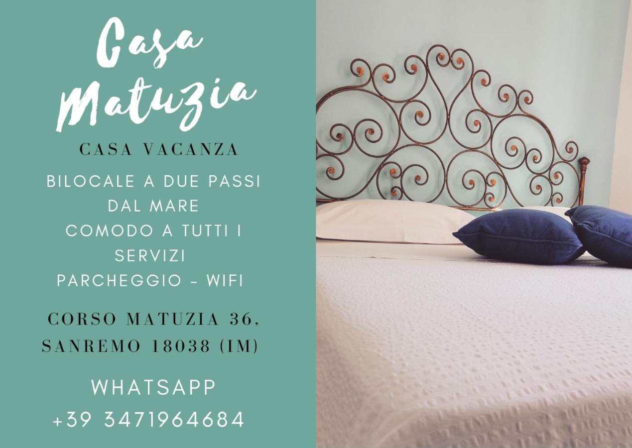 Casa Matuzia Daire Sanremo Dış mekan fotoğraf
